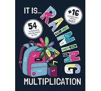 It Is Raining... Multiplication: Math Coloring Workbook (Color-by-Number Multiplication Workbooks)