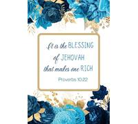 It Is the Blessing of Jehovah that Makes One Rich: JW Notebook, JW Baptism and Pioneer Gift (Proverbs 10:22)