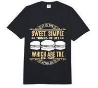It is The Sweet Simple Things of Life Pastry Chef Macaron Comfort Colors Adult Heavyweight T-Shirt