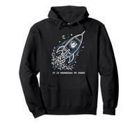 It Is Wednesday My Dudes Space Frog Astronaut Meme Pullover Hoodie