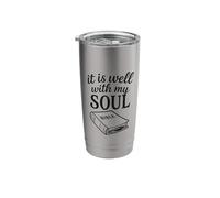 It is Well with My Soul Christ Bible Religious Stainless Steel Insulated Tumbler