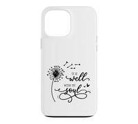 It Is Well With My Soul Christian Cute Blowing Dandelion Case for iPhone 13 Pro Max