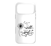 It Is Well With My Soul Christian Cute Blowing Dandelion Case for iPhone 17 Pro Max