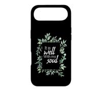 It Is Well With My Soul - Christian Inspirational Quote Case for iPhone Air