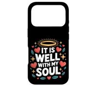 It is Well with My Soul Cute Positive Message Faith Case for iPhone 17 Pro