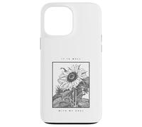 It Is Well With My Soul Sunflower Christian Hymn Case for iPhone 13 Pro Max