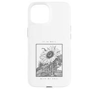 It Is Well With My Soul Sunflower Christian Hymn Case for iPhone 15