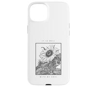 It Is Well With My Soul Sunflower Christian Hymn Case for iPhone 15 Plus