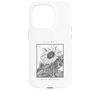 It Is Well With My Soul Sunflower Christian Hymn Case for iPhone 15 Pro