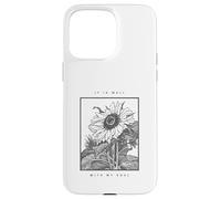 It Is Well With My Soul Sunflower Christian Hymn Case for iPhone 15 Pro Max