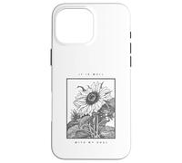 It Is Well With My Soul Sunflower Christian Hymn Case for iPhone 16 Pro Max