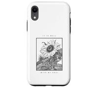 It Is Well With My Soul Sunflower Christian Hymn Case for iPhone XR