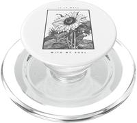 It Is Well With My Soul Sunflower Christian Hymn PopSockets PopGrip for MagSafe