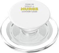 It is what a Nurse looks like PopSockets PopGrip for MagSafe