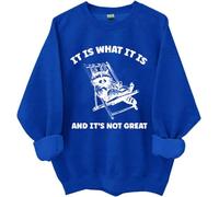 It Is What It Is And Its Not Great Sweatshirt, It Is What It Is And Its Not Great, Funny Shirts Women Man