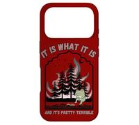 It Is What It Is And It's Pretty Terrible Frog Forest Fire Case for iPhone 17 Pro