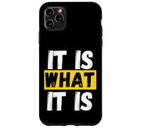 It is what it is resilience stoicism Case for iPhone 11 Pro Max
