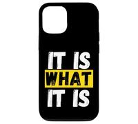 It is what it is resilience stoicism Case for iPhone 12/12 Pro