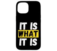It is what it is resilience stoicism Case for iPhone 15