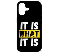 It is what it is resilience stoicism Case for iPhone 17