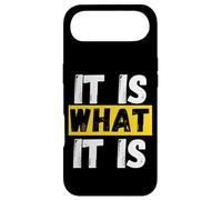 It is what it is resilience stoicism Case for iPhone Air