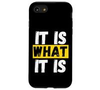It is what it is resilience stoicism Case for iPhone SE (2020) / 7/8