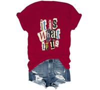 It is What It is Shirt Claret