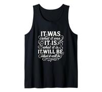 It is What it is, Unbothered, Mindset Quote, Healing Words Tank Top