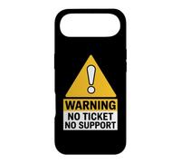 IT Joke Warning No Ticket No Support Helpdesk Meme Case for iPhone Air