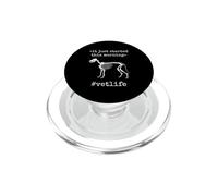 It Just Started This Morning -Funny Vet Student Veterinarian PopSockets PopGrip for MagSafe