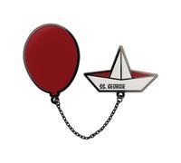 IT Lim ed Ed ion Pennywise Horror Connecting Pin Badge Set SS. Georgie IT Multicolor