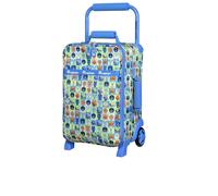 IT Luggage 2 Wheel Soft Suitcase - Small, Blue
