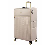 IT Luggage Bewitching 8 Wheel Soft Extra Large Suitcase - Creme