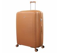 IT Luggage Continuous Expandable 8 Wheel Hard Extra Large Suitcase - Pumpkin