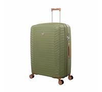 IT Luggage Continuous Expandable 8 Wheel Hard Large Suitcase - Olive