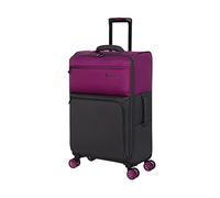 it luggage Duo-Tone 27" Softside Checked 8 Wheel Spinner, Fuschia Red/Magnet, 27", Duo-Tone 27" Softside Checked 8 Wheel Spinner