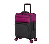 IT Luggage Duo-Tone Fuchsia & Magneta 8 Wheel Suitcase - Cabin | TJ Hughes Pink