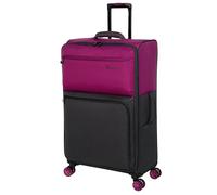 IT Luggage Duo-Tone Fuchsia & Magneta 8 Wheel Suitcase - Large | TJ Hughes Pink