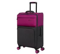 IT Luggage Duo-Tone Fuchsia & Magneta 8 Wheel Suitcase - Medium | TJ Hughes Pink