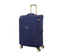It Luggage Glimmering 28" Softside Checked 8 Wheel Expandable Spinner, Ocean Cavern, M, Glimmering 28" Softside Checked 8 Wheel Expandable Spinner
