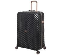 It Luggage Glitzy 31" Hardside Checked 8 Wheel Expandable Spinner, Black, L, Glitzy 31" Hardside Checked 8 Wheel Expandable Spinner, Metallic Rose Gold