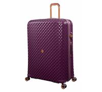 IT Luggage Glitzy Expandable 8 Wheel Hard Extra Large Suitcase - Cherry