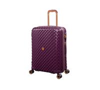 IT Luggage Glitzy Expandable 8 Wheel Hard Medium Suitcase - Cherry