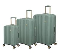 It Luggage Luxuriant 3 Piece Hardside 8 Wheel Expandable Spinner Set, Iceberg Green, L, Luxuriant 3 Piece Hardside 8 Wheel Expandable Spinner Set
