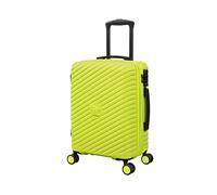 IT Luggage Pleating Cabin Suitcase Lime Cabin