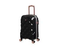 it luggage St Tropez Trois 21" Hardside Carry-on 8 Wheel Expandable Spinner, Black, 21", St Tropez Trois 21" Hardside Carry-on 8 Wheel Expandable Spinner