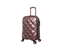 it luggage St Tropez Trois 21" Hardside Carry-on 8 Wheel Expandable Spinner, Metallic Rose Gold, 21", St Tropez Trois 21" Hardside Carry-on 8 Wheel Expandable Spinner