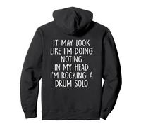 It May Look Like I'm Doing Noting Retro Vintage Pullover Hoodie