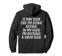 It May Look Like I'm Doing Noting Retro Vintage Pullover Hoodie