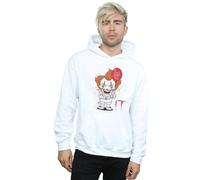 IT Men's Chibi You´ll Float Too Hoodie | Size: Large IT White L